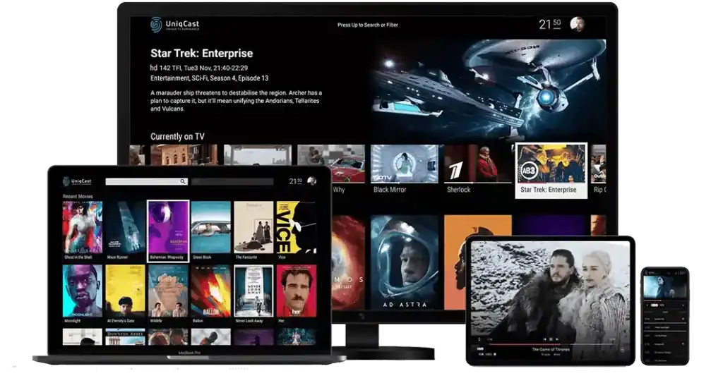 Premium Adult IPTV Channels Dashboard
