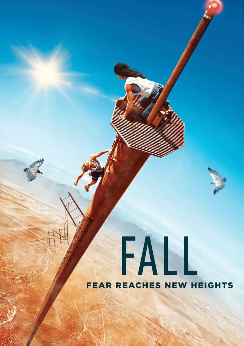 Fall is a 2022 American psychological horror survival film directed and co-written by Scott Mann and Jonathan Frank. Starring Grace Caroline Currey, Virginia Gardner, Mason Gooding and Jeffrey Dean Morgan, the film follows two women who climb a 2,000-foot-tall (610 m) television broadcasting tower, before becoming stranded at the top. It was theatrically released in the United States on August 12, 2022 by Lionsgate Films. It was a box office success, grossing $21 million worldwide against a $3 million budget.[2]