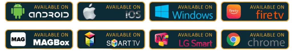 COMPATIBLE devices 12 months subscription pro iptv premium tv service