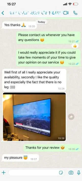 Hear from our Satisfied Customers Proiptvstream