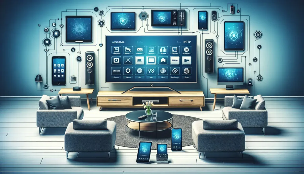 Devices compatible with adult IPTV smart TV phone