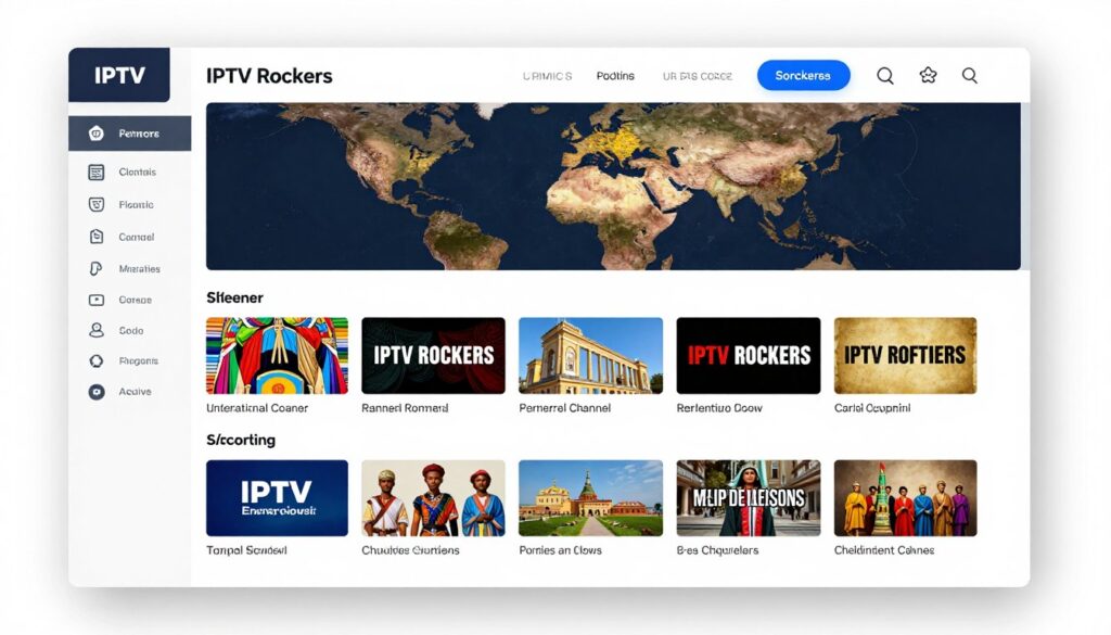IPTV Rockers global channels