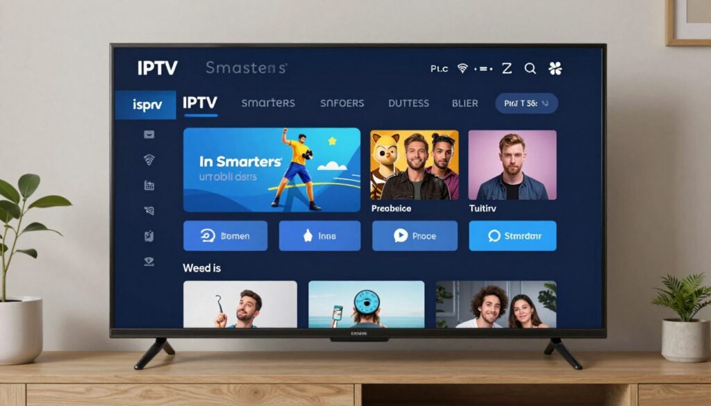 IPTV Smarters user-friendly interface