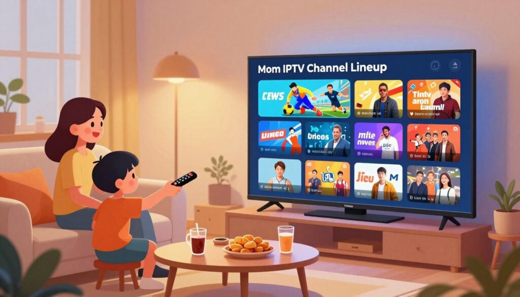 Mom IPTV Channel Lineup