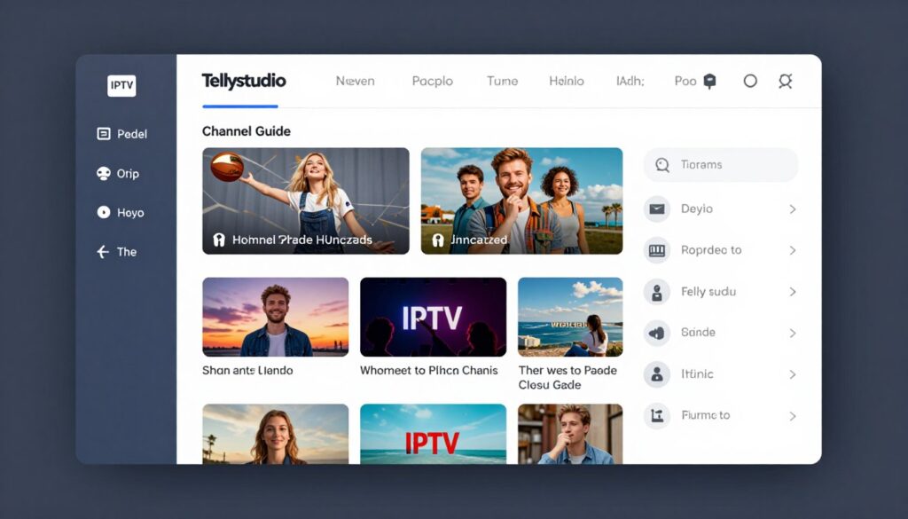 Tellystudio IPTV user experience